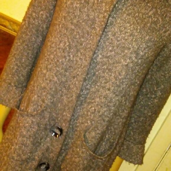 Gray wool button down Fever jacket - Picture 7 of 8